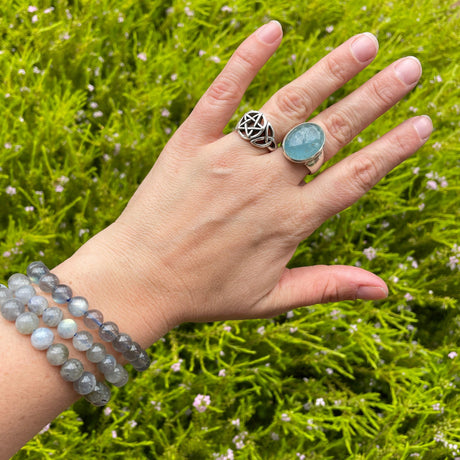 Labradorite Gemstone Bracelet - Nature's Magick