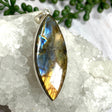 Labradorite marquise pendant KPGJ3511 - Nature's Magick