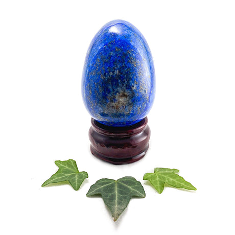 Lapis Lazuli Egg Carving PC290g - Nature's Magick