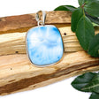 Larimar Square cabochon pendant KPGJ1806 - Nature's Magick