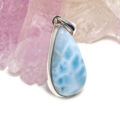 Larimar teardrop pendant PPGJ352 - Nature's Magick