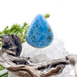 Larimar teardrop ring s.7 KRGJ1379 - Nature's Magick