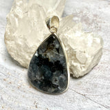 Larvikite teardrop pendant KPGJ3415 - Nature's Magick