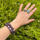 Lepidolite (A grade / gem quality) bracelet - Nature's Magick