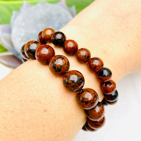 Mahogany obsidian bracelet - Nature's Magick