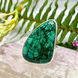 Malachite freeform ring s.10 KRGJ2132 - Nature's Magick