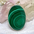 Malachite oval pendant KPGJ3328 - Nature's Magick