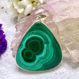 Malachite teardrop pendant KPGJ3321 - Nature's Magick