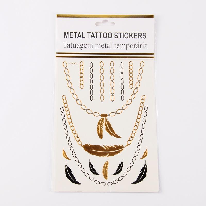 Metallic body art / temporary tattoos - Nature's Magick