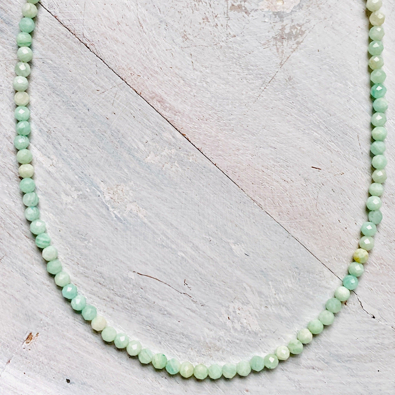 Micro Bead Necklace - Amazonite - Nature's Magick