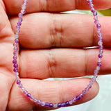Micro Bead Necklace - Amethyst - Nature's Magick