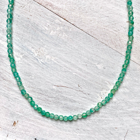 Micro Bead Necklace - Apatite - Nature's Magick