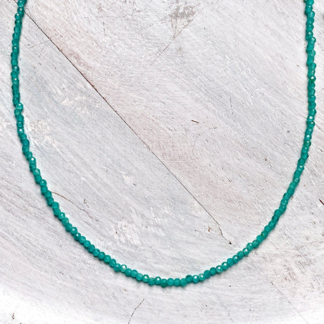 Micro Bead Necklace - Apatite - Nature's Magick