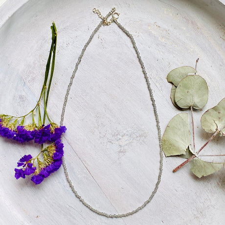 Micro Bead Necklace - Labradorite - Nature's Magick