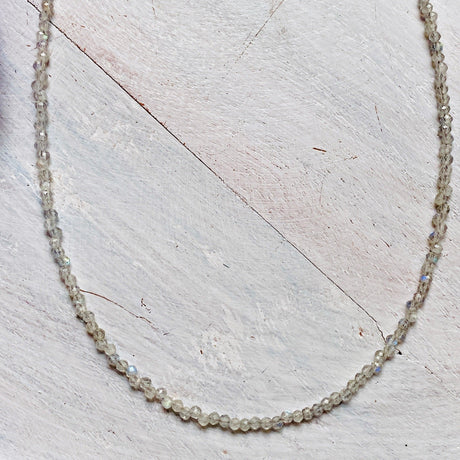 Micro Bead Necklace - Labradorite - Nature's Magick