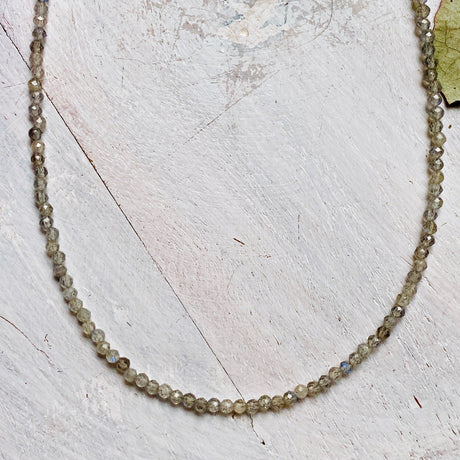 Micro Bead Necklace - Labradorite - Nature's Magick