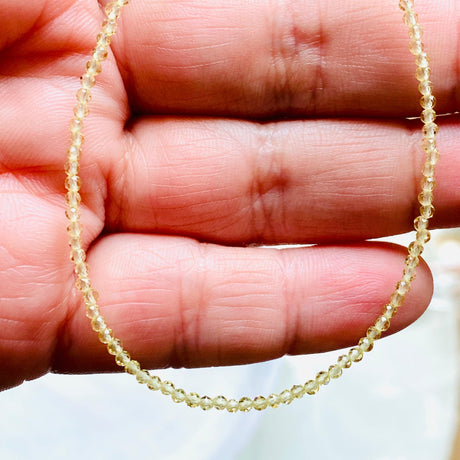 Micro Bead Necklace - Lemon Quartz - Nature's Magick