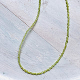 Micro Bead Necklace - Peridot - Nature's Magick