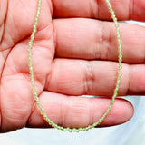 Micro Bead Necklace - Peridot - Nature's Magick