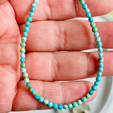 Micro Bead Necklace - Turquoise - Nature's Magick