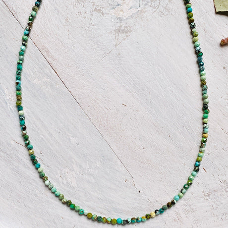 Micro Bead Necklace - Turquoise - Nature's Magick