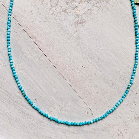 Micro Bead Necklace - Turquoise - Nature's Magick