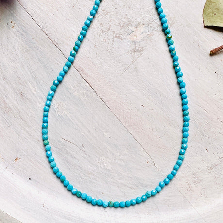 Micro Bead Necklace - Turquoise - Nature's Magick