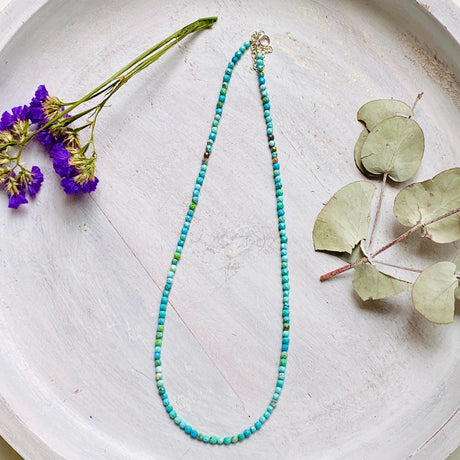 Micro Bead Necklace - Turquoise - Nature's Magick