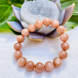 Moonstone (Peach) Bracelet - Nature's Magick