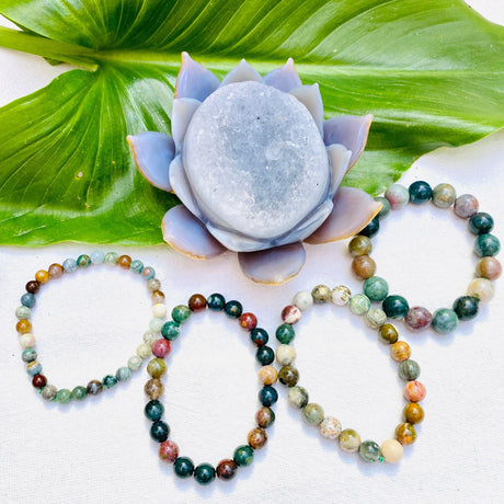 Ocean Jasper bracelet - Nature's Magick