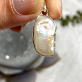 Pearl freeform pendant KPGJ3287 - Nature's Magick