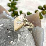 Pearl ring s.7 KRGJ2596 - Nature's Magick