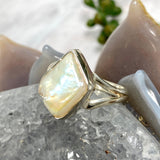 Pearl ring s.9 KRGJ2598 - Nature's Magick