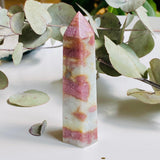 Pink tourmaline in quartz generator PTQG-02 - Nature's Magick
