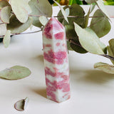 Pink tourmaline in quartz generator PTQG-13 - Nature's Magick