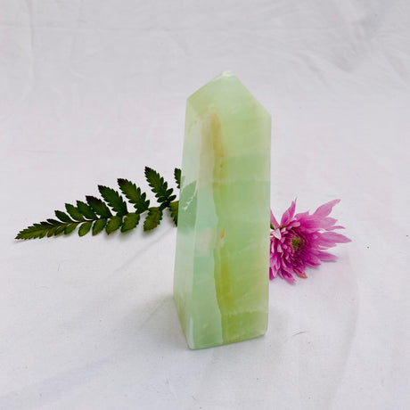 Pistachio Calcite Obelisk PCG-08 - Nature's Magick