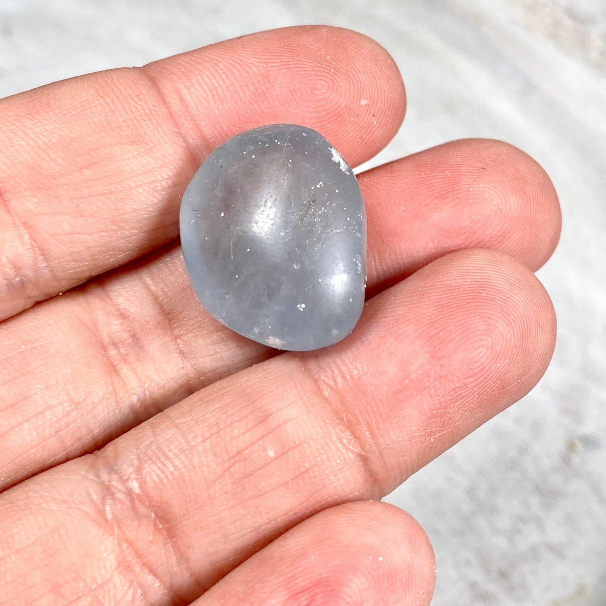 Polished Celestite Tumble Stones - Nature's Magick