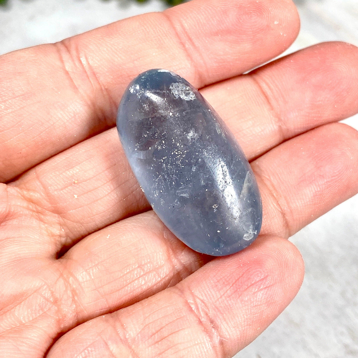 Polished Celestite Tumble Stones - Nature's Magick