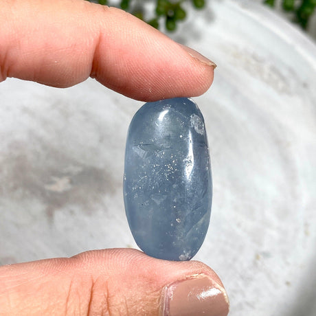 Polished Celestite Tumble Stones - Nature's Magick