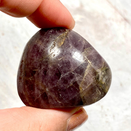 Purple Anhydrite / Angelite Tumble Stone 60-80g CR3419 - Nature's Magick