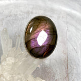 Purple Labradorite oval ring s.10 KRGJ1001 - Nature's Magick