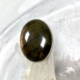 Purple Labradorite oval ring s.10 KRGJ1001 - Nature's Magick