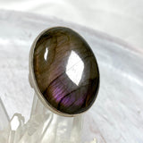 Purple Labradorite oval ring s.10 KRGJ1001 - Nature's Magick