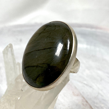 Purple Labradorite oval ring s.10 KRGJ1001 - Nature's Magick