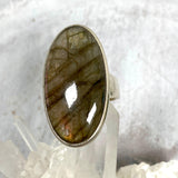 Purple Labradorite oval ring s.10 PRGJ285 - Nature's Magick