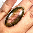 Purple Labradorite oval ring s.10 PRGJ285 - Nature's Magick