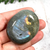 Purple labradorite palmstone PLBP - Nature's Magick