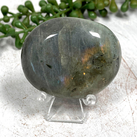 Purple labradorite palmstone PLBP - Nature's Magick