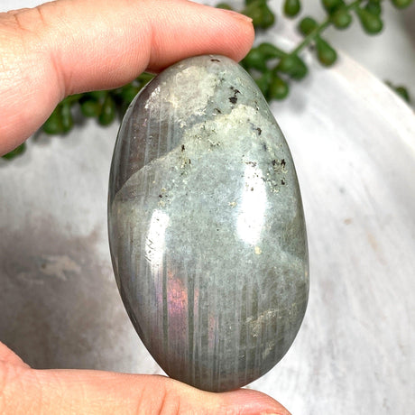 Purple labradorite palmstone PLBP - Nature's Magick