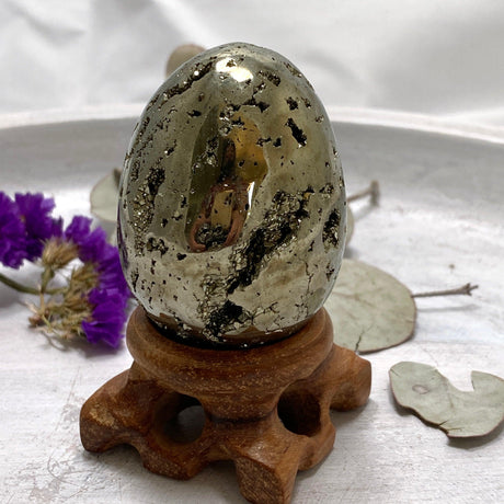 Pyrite A grade Egg PY-E2 - Nature's Magick